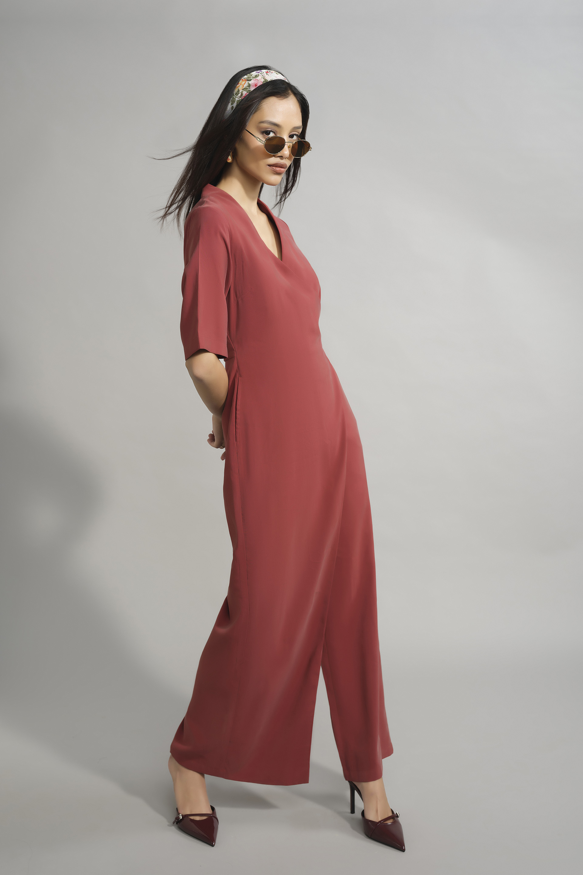 Form Function Rust Jumpsuit, Rust, image 2